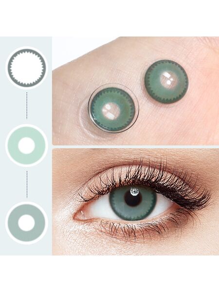 [Pre-Sale] Linen Green 6 Months Contact Lenses