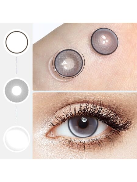 [Pre-Sale] Allure Gray 6 Months Contact Lenses
