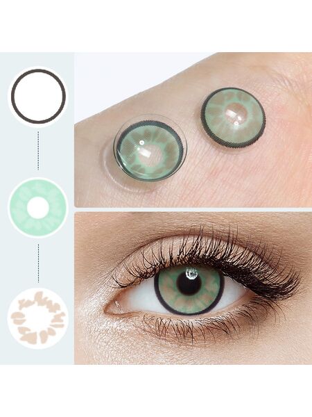 [Pre-Sale] Kalon Green 6 Months Contact Lenses