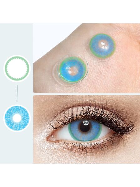 [Pre-Sale] Trinity Blue 6 Months Contact Lenses