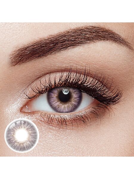 OMG Purple Yearly Contact Lenses