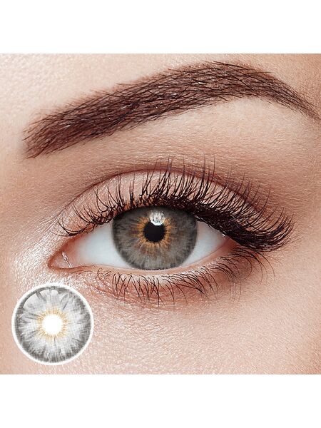 Siri Gray Prescription Yearly Contact Lenses
