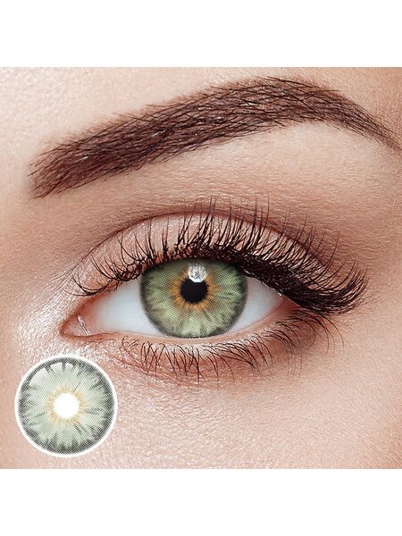 Siri Green Prescription Yearly Contact Lenses