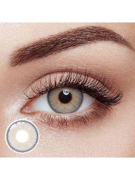 Dubai Gray Yearly Contact Lenses