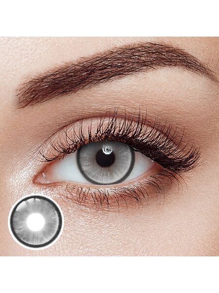 Chicago Gray Prescription Yearly Contact Lenses