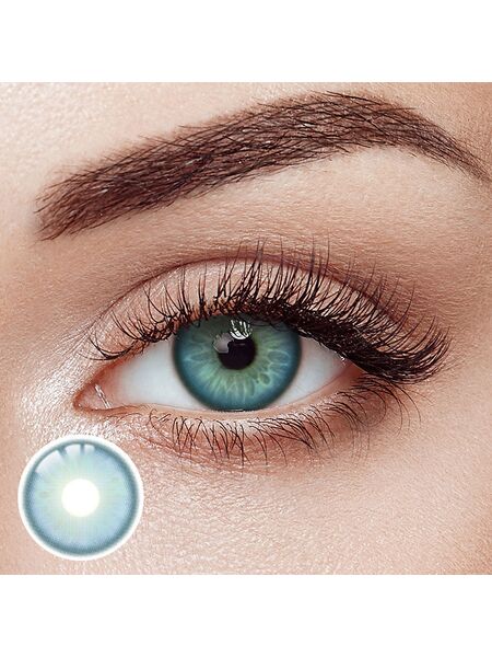 Madrid Blue Yearly Contact Lenses