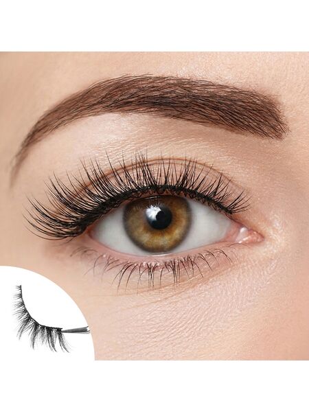 Silk Cascade 5 Pairs Natural Glue-on Lashes