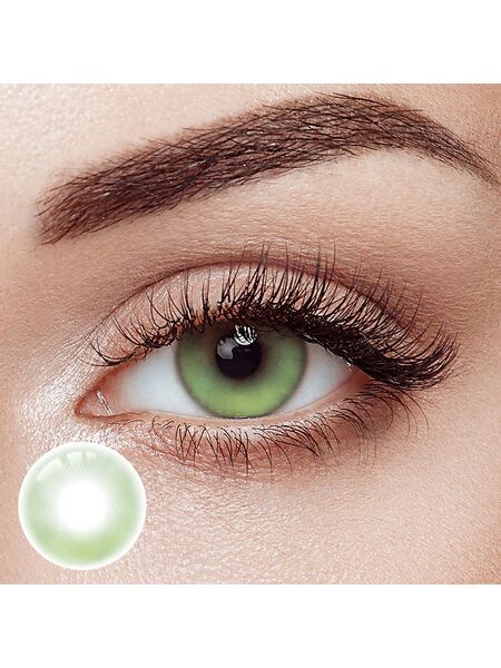 CityChic Green Prescription Yearly Contact Lenses