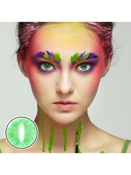 Hyacinthus Green Costume Yearly Contact Lenses