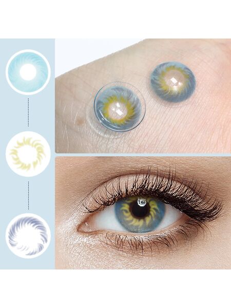 [Pre-Sale] Valor Blue 6 Months Contact Lenses
