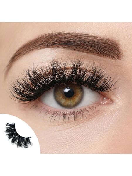 Cantata Charm 5 Pairs Natural Glue-on Lashes