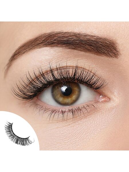Mood Matrix 10 Pairs Natural Glue-on Lashes