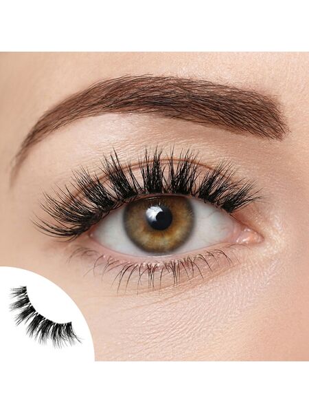 The Finesse 10 Pairs Natural Glue-on Lashes