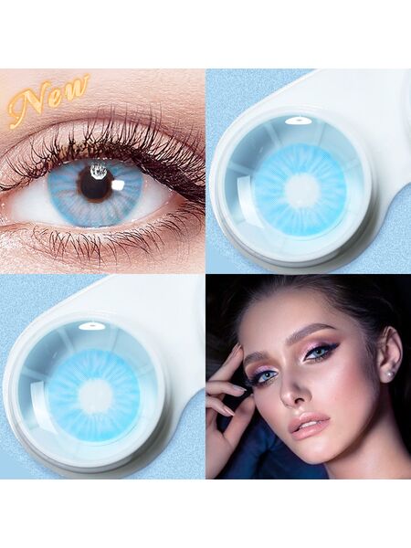 Jardin Blue 6 Months Contact Lenses