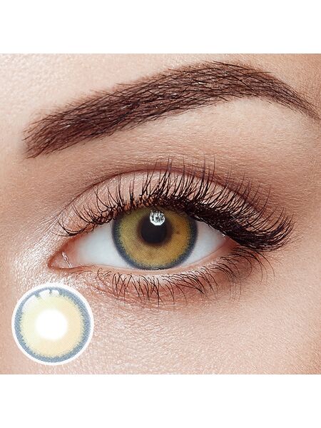Sunset Brown Prescription Yearly Contact Lenses