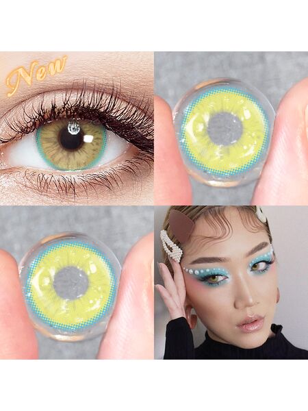 Elementia Brown 6 Months Contact Lenses