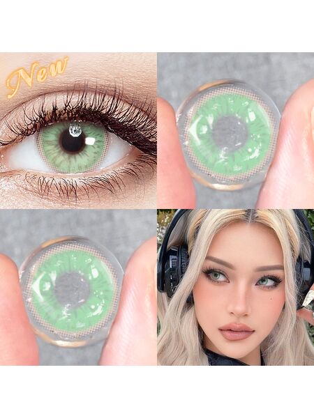 Elementia Green 6 Months Contact Lenses