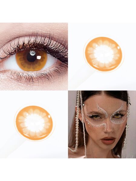 Cedar Brown 6 Months Contact Lenses