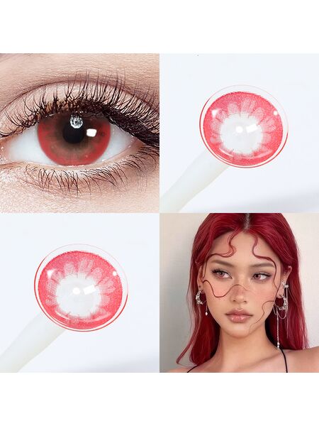 Cedar Red 6 Months Contact Lenses