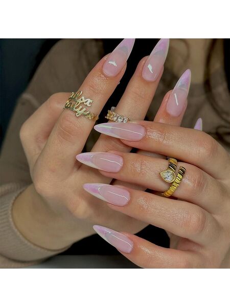 Ultraviolet Pulse Purple Nails