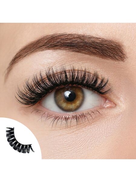 Stone Pine 4 Pairs Natural Glue-on Lashes