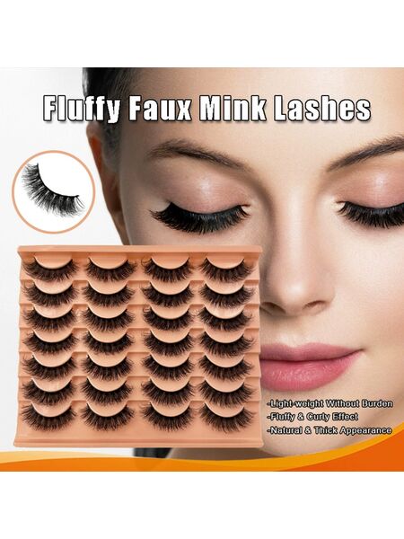 Dark Swan 14 Pairs Natural Lashes