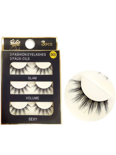Plush Poetry 3 Pairs Natural Lashes