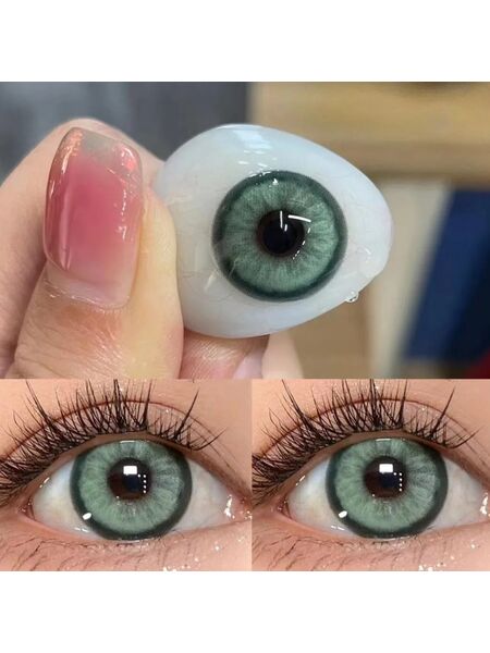 Serpent Green Yearly Contact Lenses