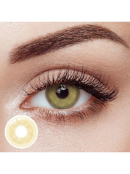 Pixie Brown Yearly Contact Lenses