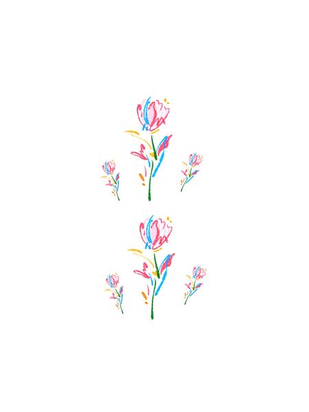 Petal Prism Tattoos