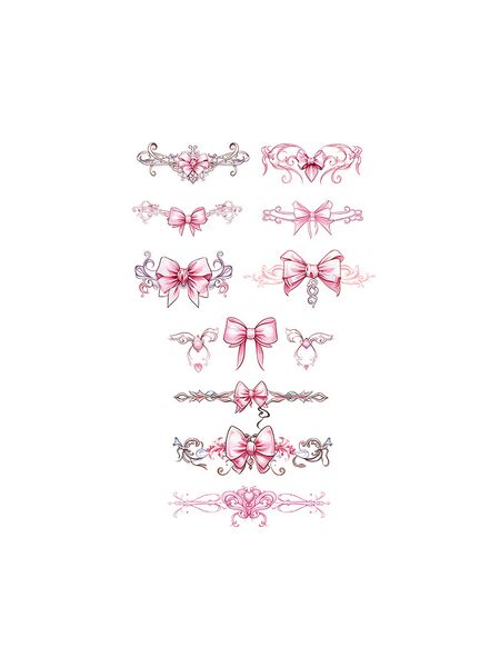 Bowtiful Blossoms Tattoos