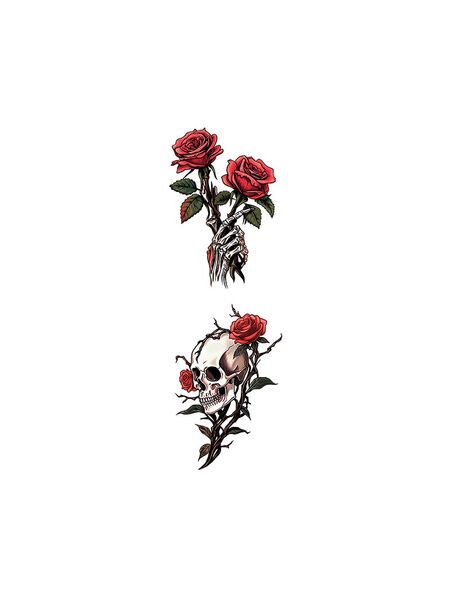 Gothic Bloom Tattoos