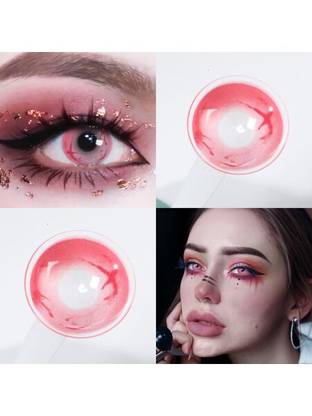 Lustfire Red Costume 6 Months Contact Lenses
