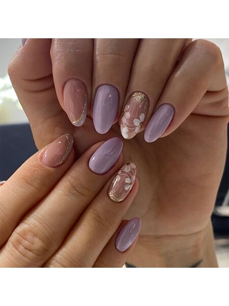 Lilac Heaven Lavender Nails