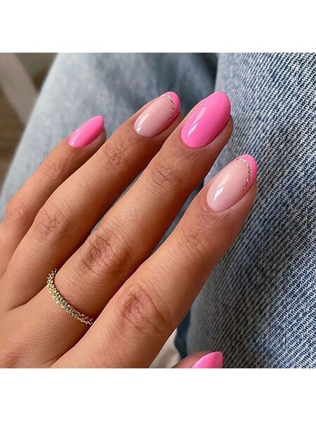 Classic Rouge Pink Nails