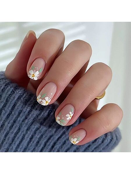 Light Flora Multicolor Nails