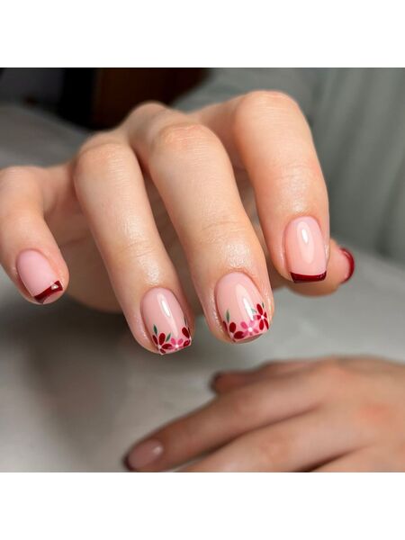 Spring Blush Pink Nails