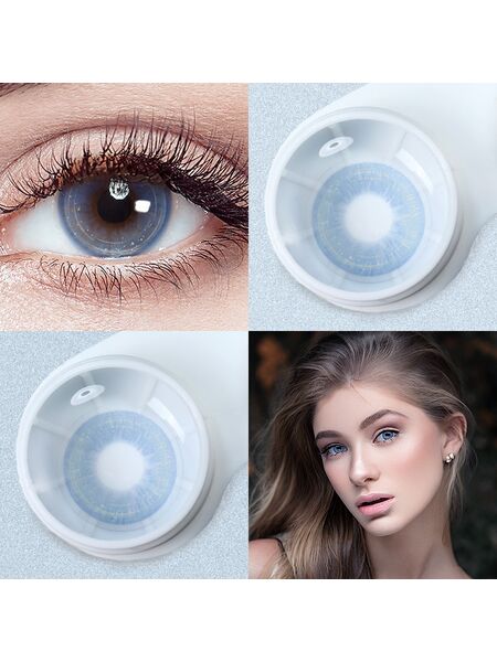 Tranquil Blue 6 Months Contact Lenses