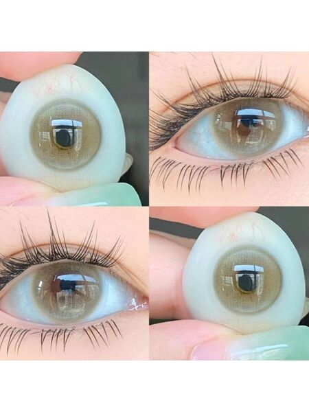 Wisp Brown Yearly Contact Lenses