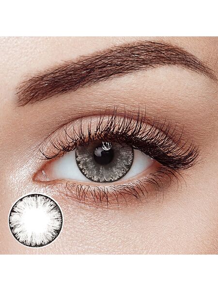 Obsidian Gray Yearly Contact Lenses