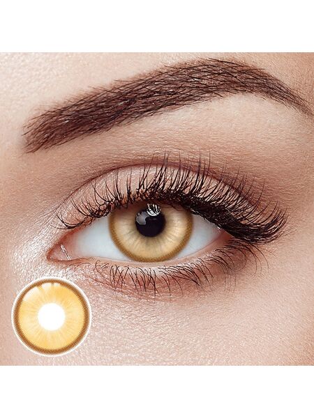 Birkin Brown Yearly Contact Lenses