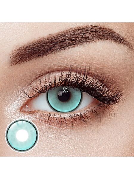 Pudding Green Yearly Contact Lenses