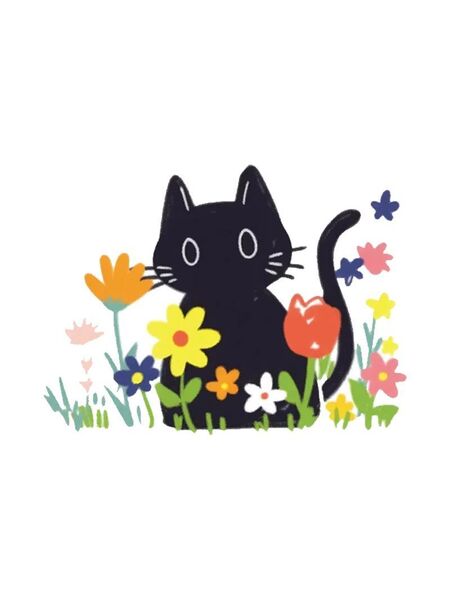 Garden Kitten Tattoos