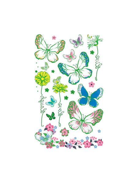 Butterfly Garden Tattoos