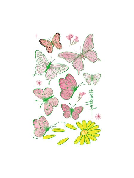 Floral Flight Tattoos