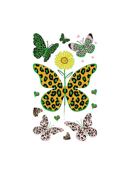 Leopard Wings Tattoos