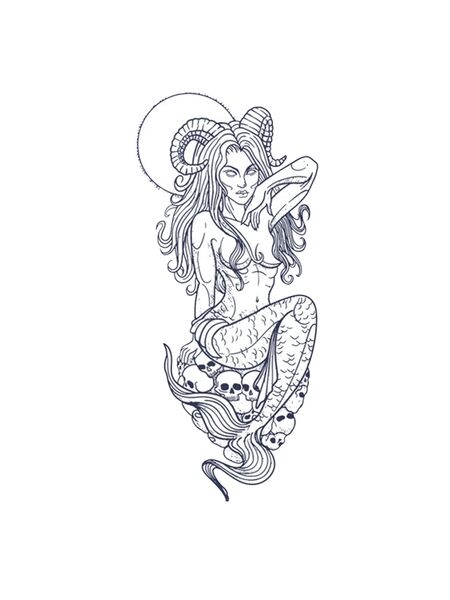 Mystic Mermaid Tattoos