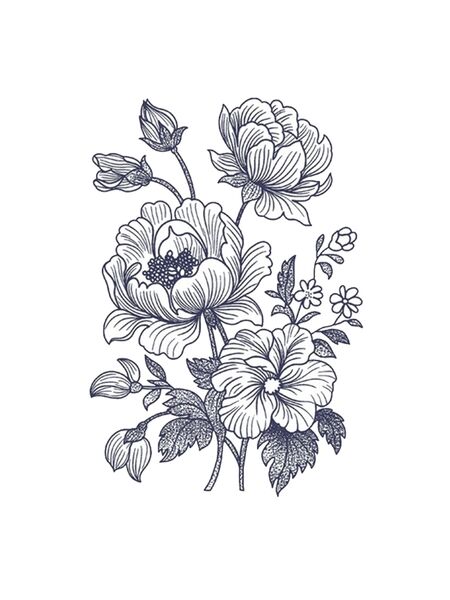 Floral Poetry Tattoos