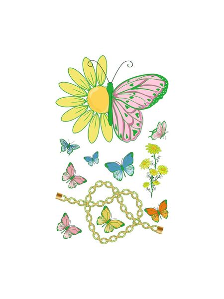 Butterfly Chain Tattoos