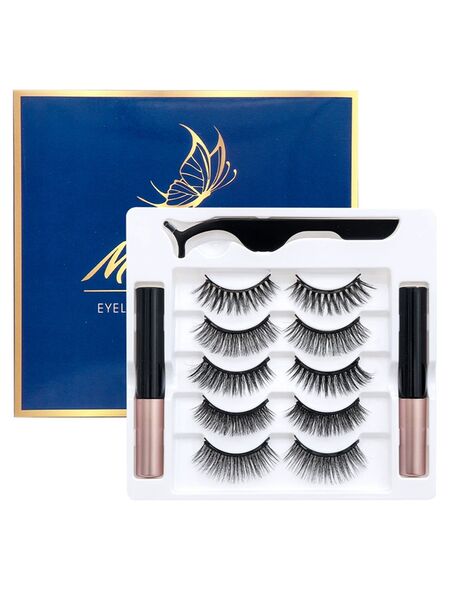 Moon River 5 Pairs Magnetic Eyelashes Set